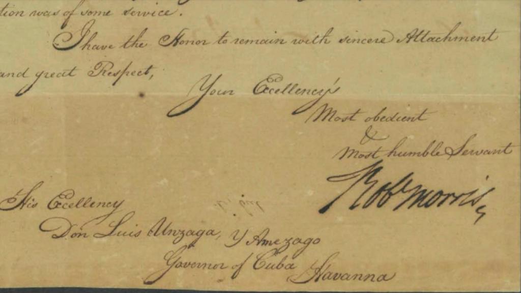 Detalle de una de las cartas