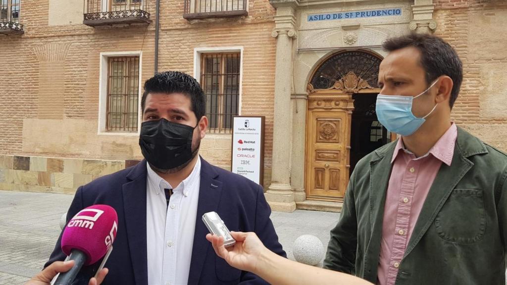El concejal de Tecnologías de la Información y las Comunicaciones de Talavera de la Reina, Daniel Tito, en el webinar organizado por Telefónica