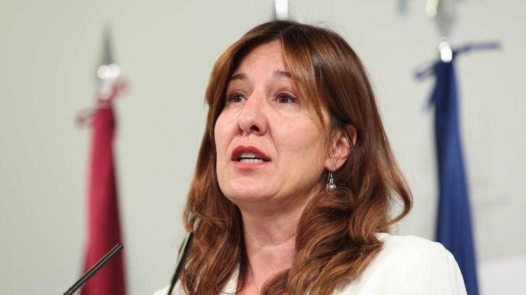 Blanca Fernández, portavoz del Gobierno de Castilla-La Mancha (Ó. HUERTAS)