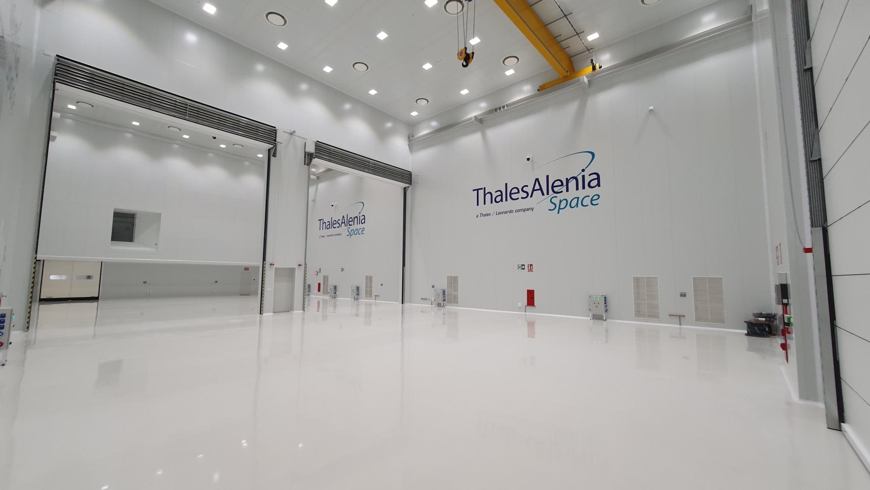 Sala de integración de Thales Alenia