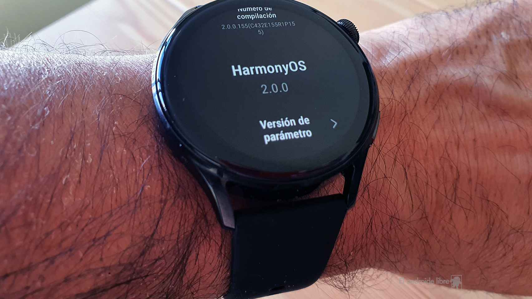 HarmonyOS 2 en el Huawei Watch 3