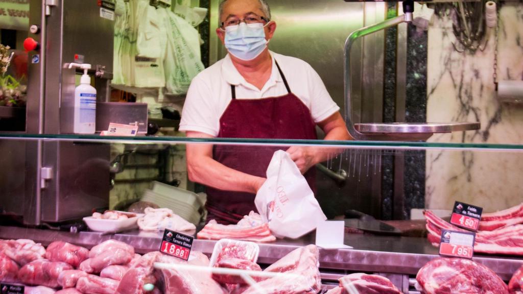 Teo, carnicero del Mercado de las Maravillas.