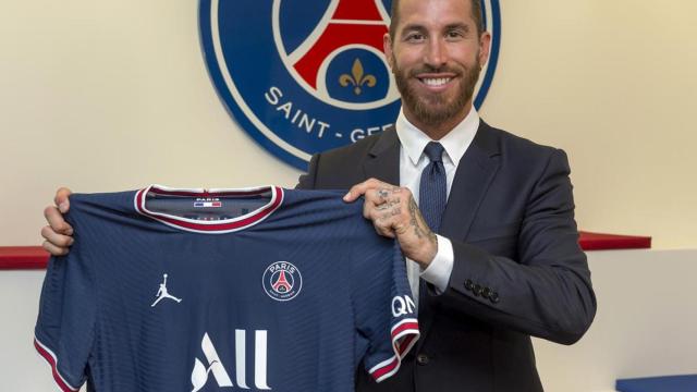 Las primeras fotos de Sergio Ramos en el PSG