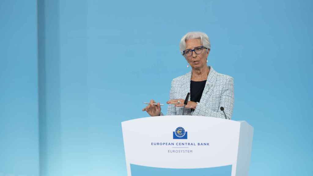 The president of the European Central Bank, Christine Lagarde.