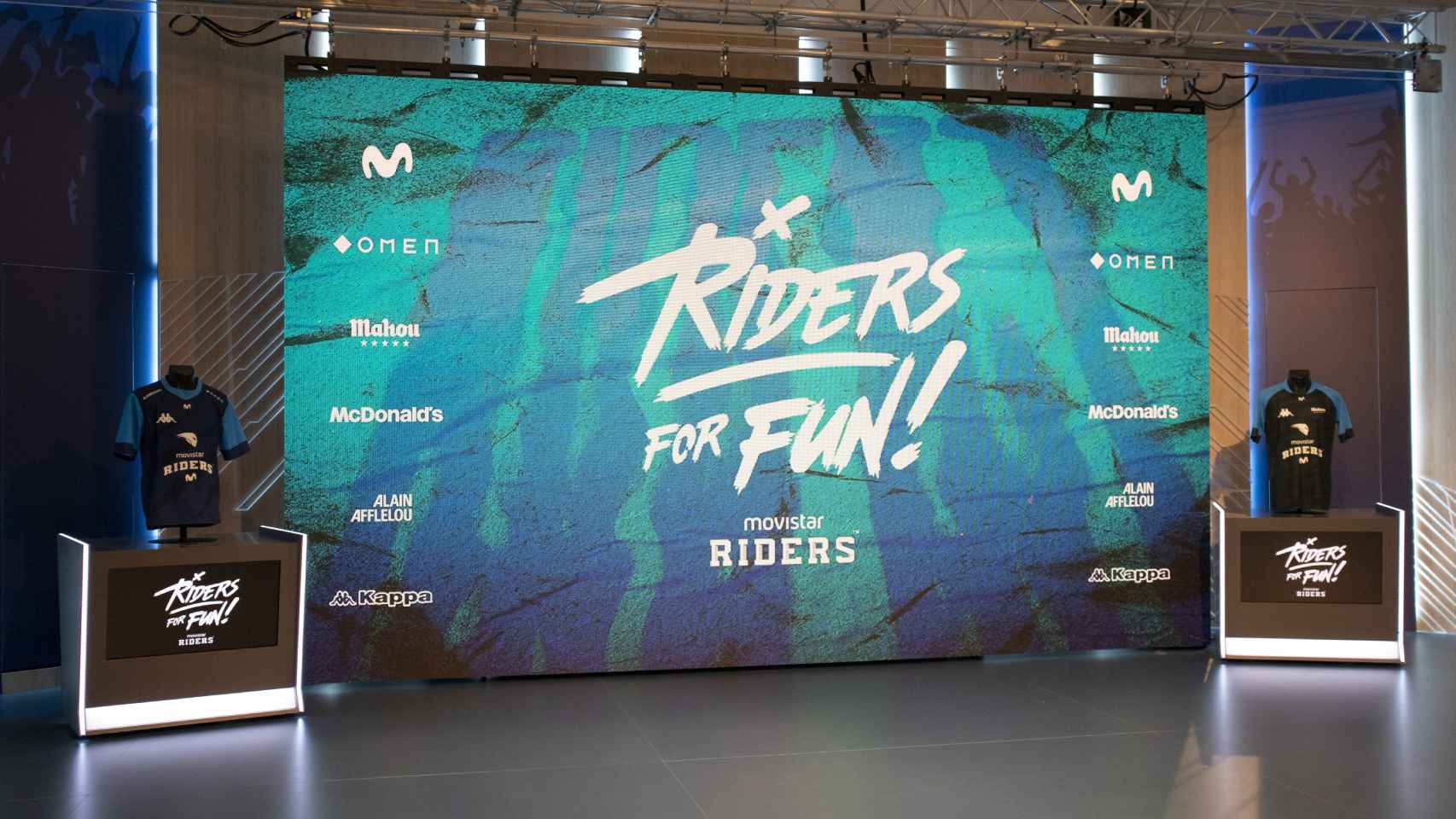 Presentación de 'Riders for fun', el nuevo proyecto del club.