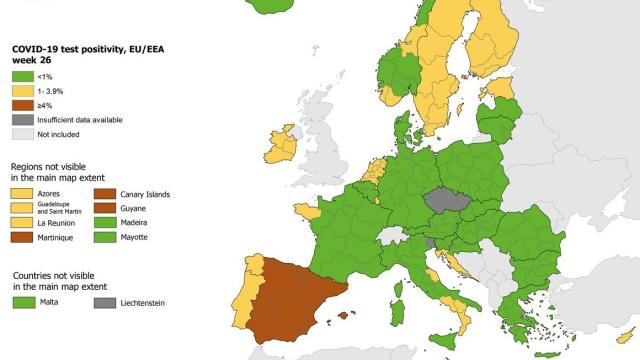 Mapa del ECDC.