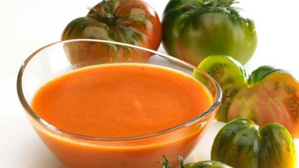 Un gazpacho rico.