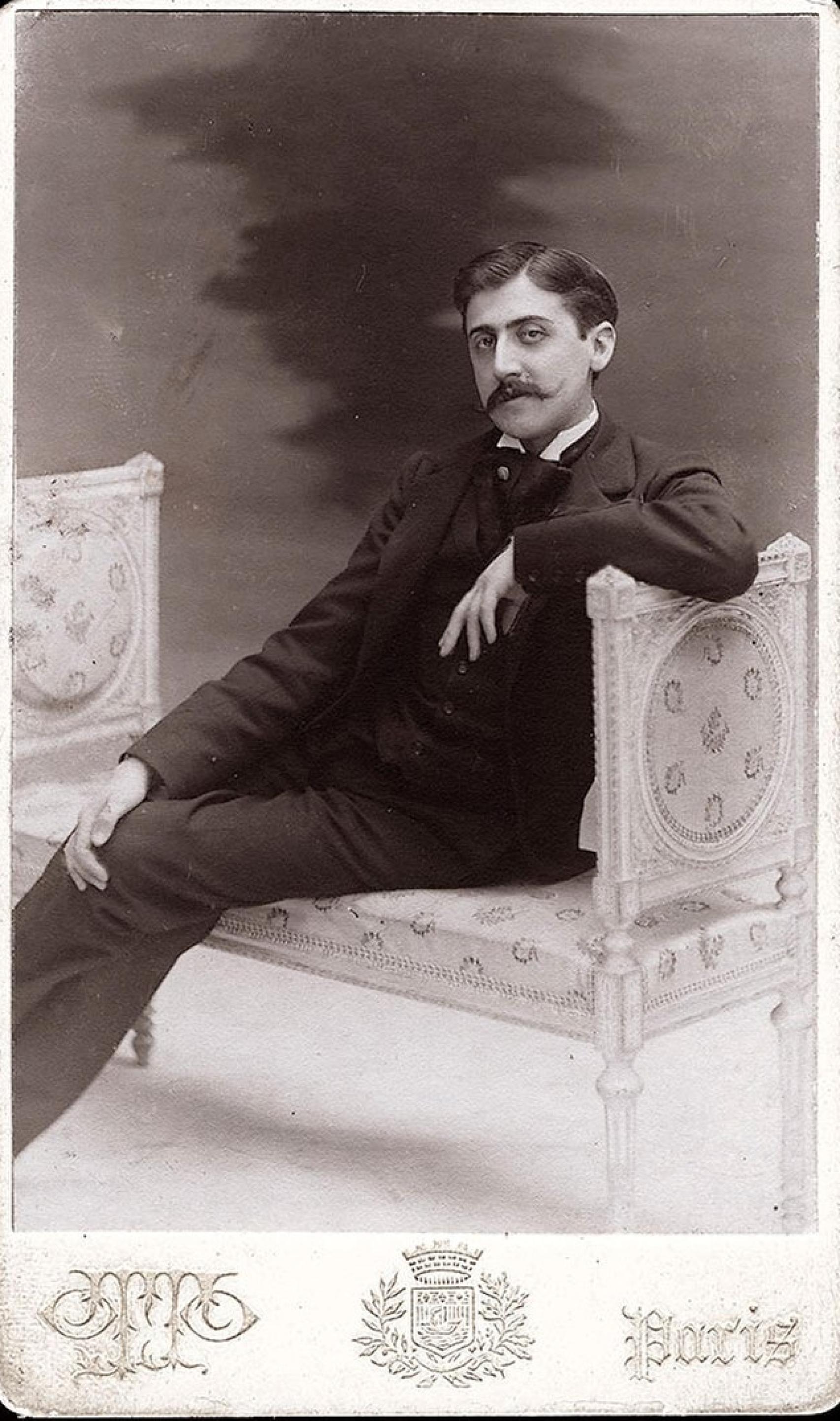 Marcel Proust fotografiado por Otto Wegener, 1895