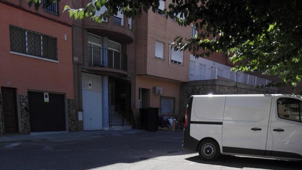 Inmuebles okupados en el barrio de Santa Bárbara, Toledo.
