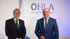 Luis Amodio, presidente de OHLA, y José Antonio Fernández Gallar, CEO.