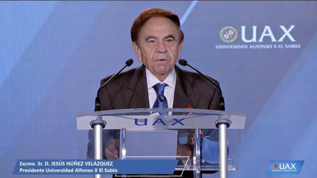 Jesús Núñez Velázquez, presidente de la Universidad Alfonso X el Sabio.