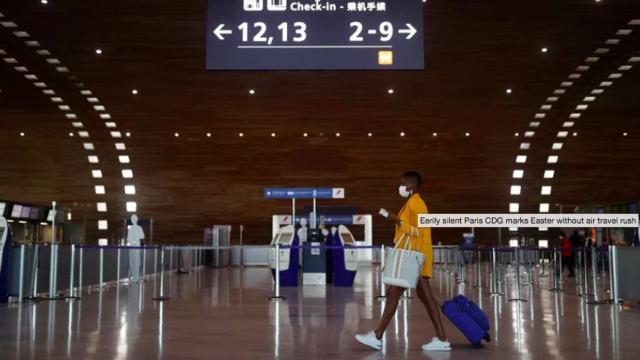 El aeropuerto Charles de Gaulle, en Paris.