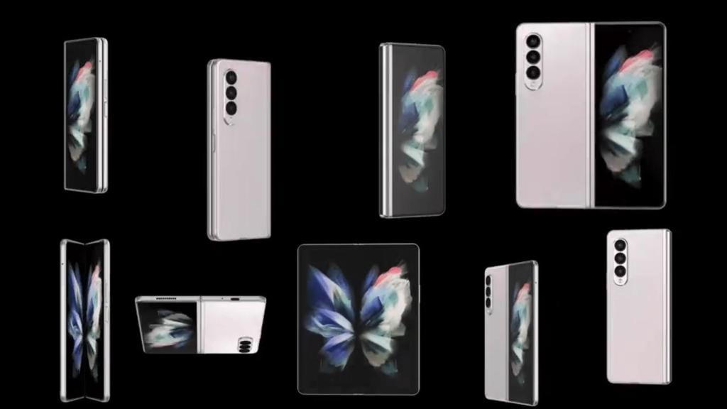 Galaxy Z Fold 3 from  every possible angle