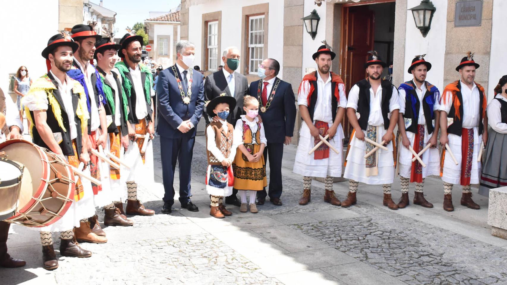 Dia de la Ciudad - Miranda do Douro con visita del presidente de la República de Portugal 1