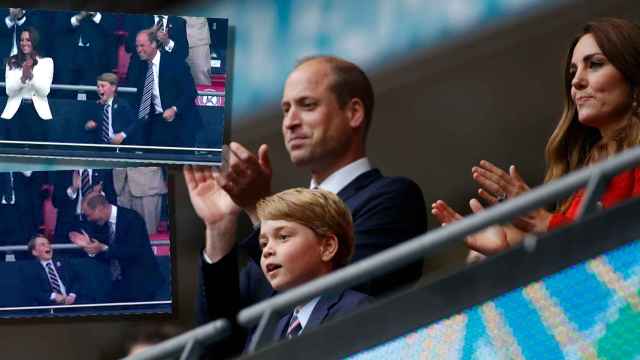 Guillermo de Inglaterra y Kate Middleton acudieron a Wembley junto a su hijo mayor para apoyar a su Selección en la final de la Euro2020.