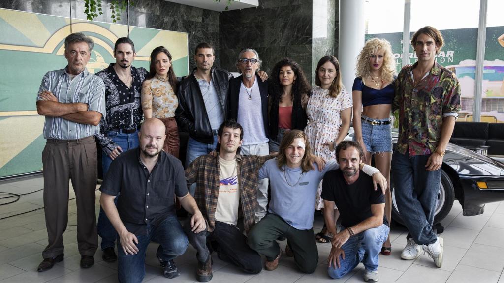 El equipo de 'El inmortal'.