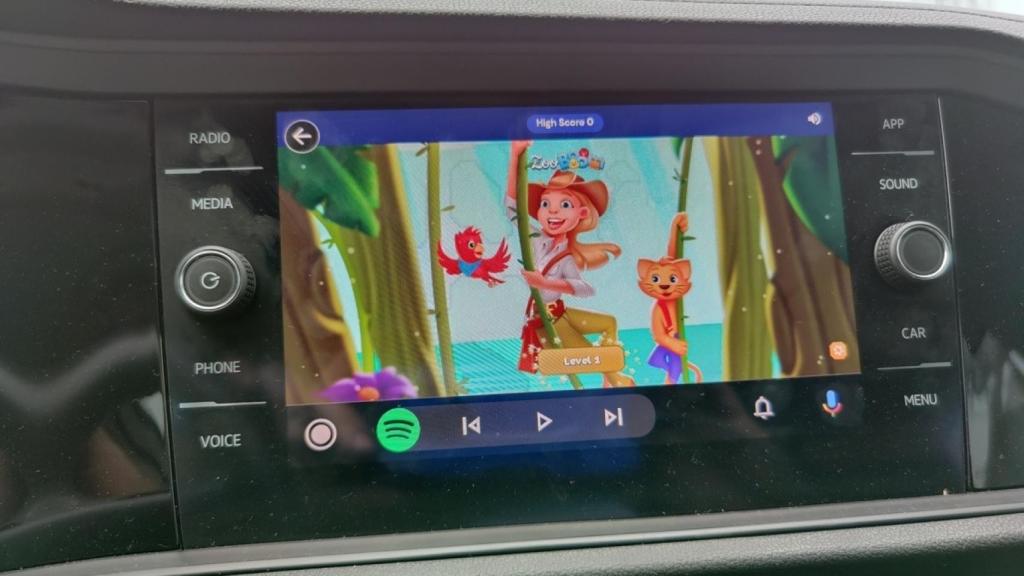 Android Auto minijuegos
