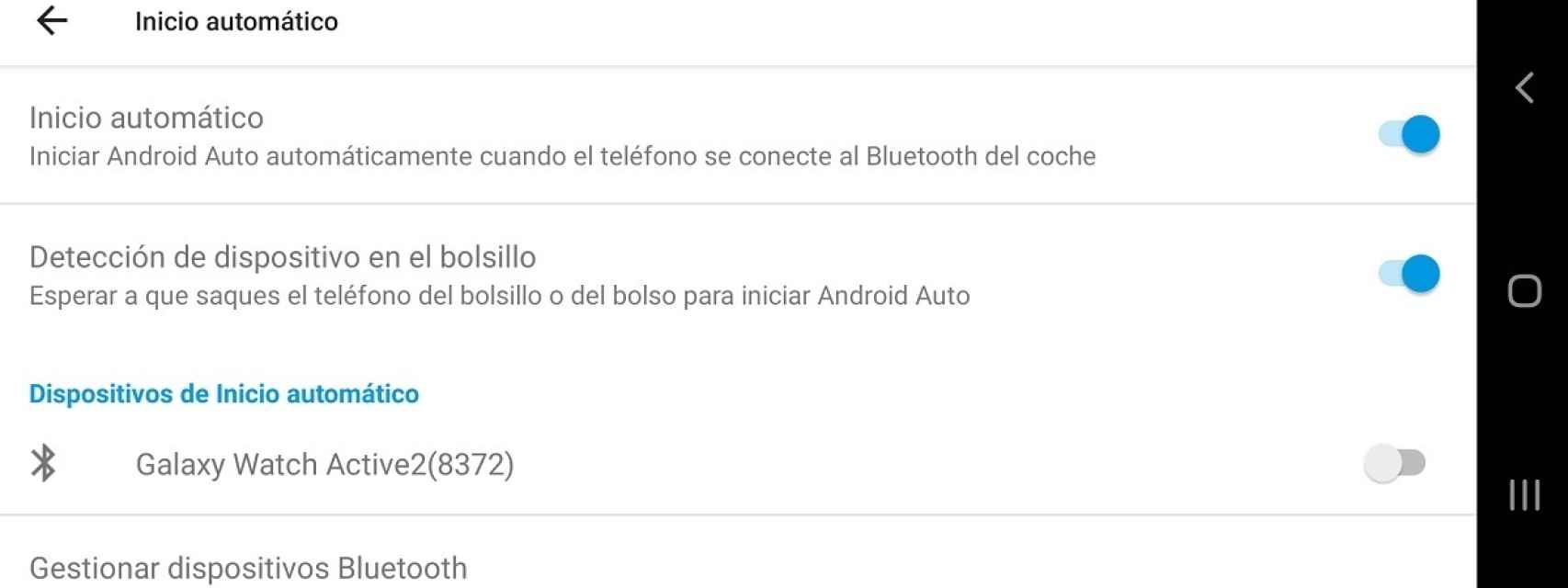Android Auto inicio automatico