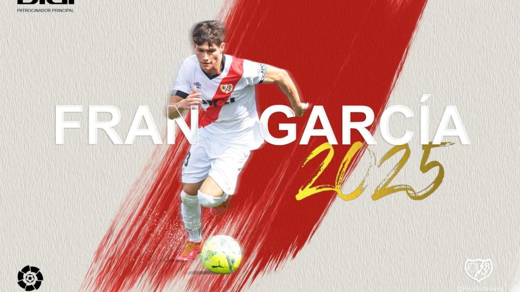 Fran García ficha por el Rayo Vallecano