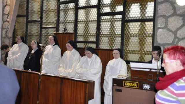 Imagen de los actos conmemorativos del cuarto centenario del convento cisterciense de Brihuega en 2015
