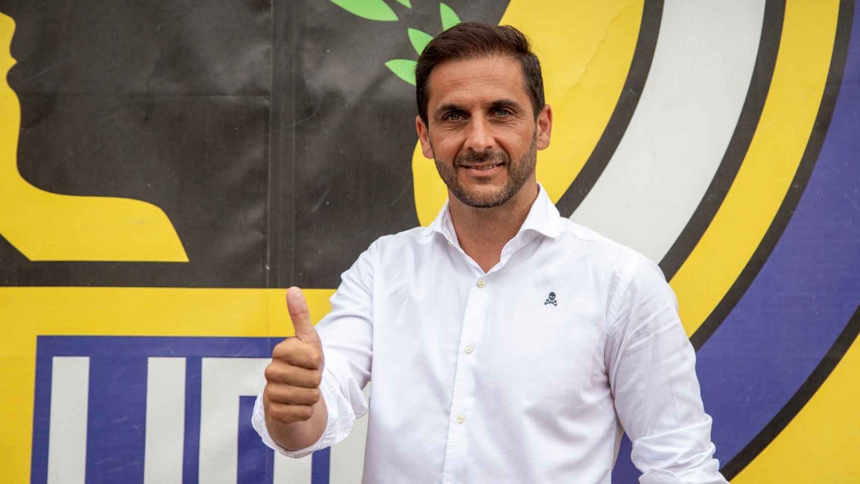 El nuevo entrenador del Hércules, Sergio Mora.