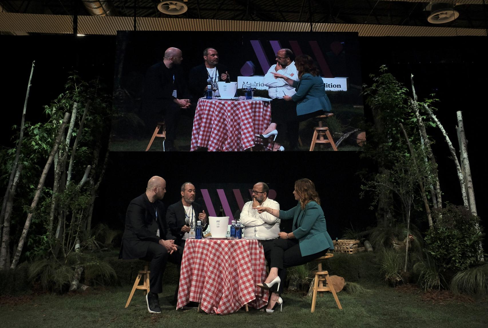 Daniel Carnio, Jochen de Vylder, François Passaga y Almudena Alberca.