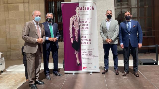 Presentación de los carteles de la feria taurina de Málaga.