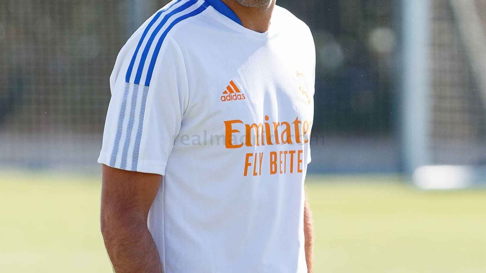Raúl González, en el primer entrenamiento de la pretemporada del Real Madrid Castilla
