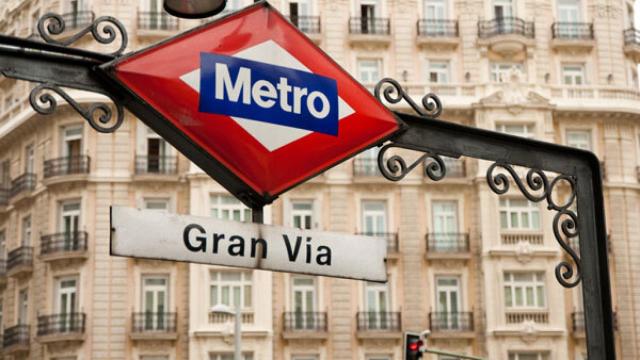 Estación de Metro de Gran Vía, en Madrid. Efe