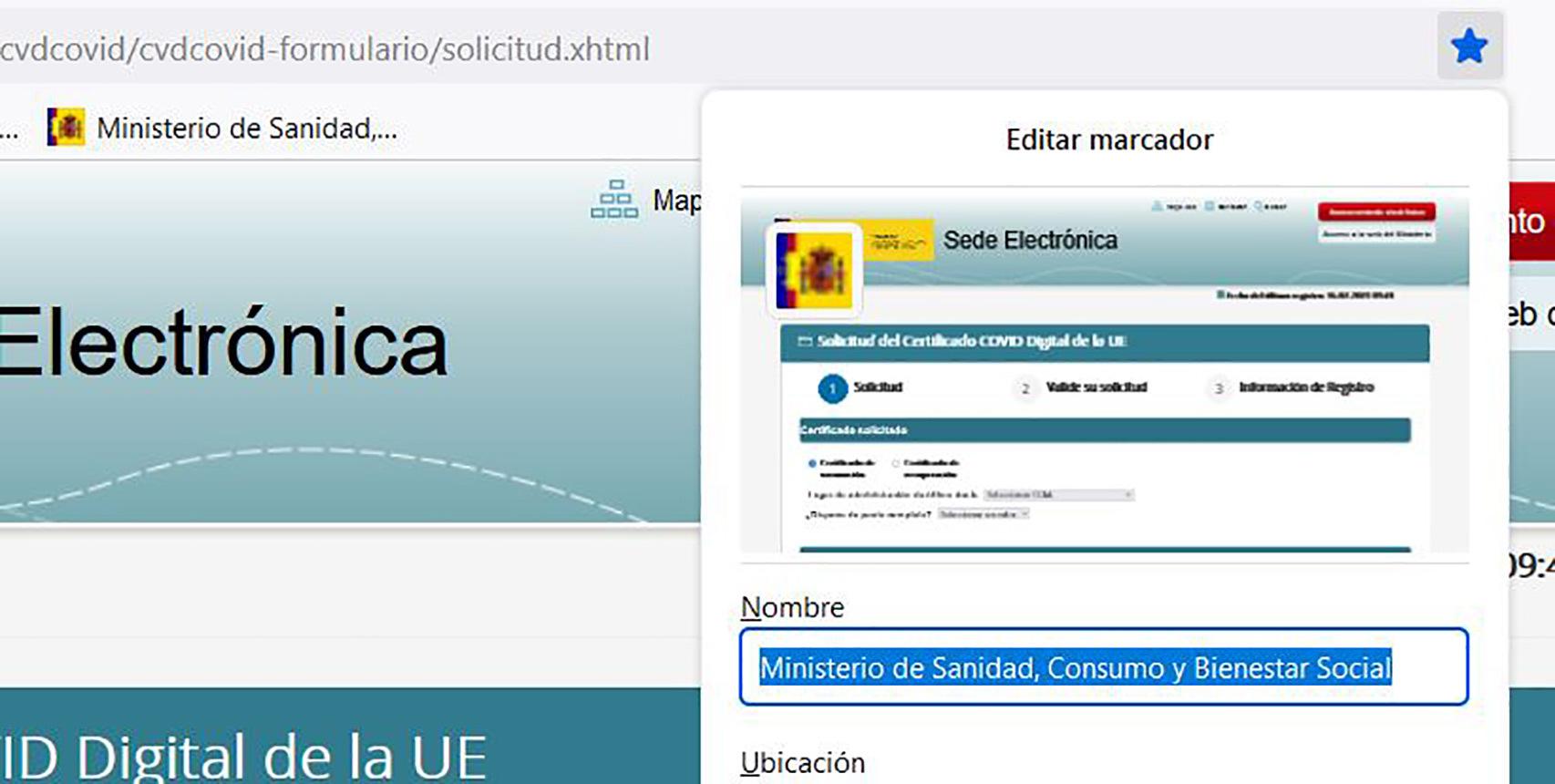 Guardada como favorita