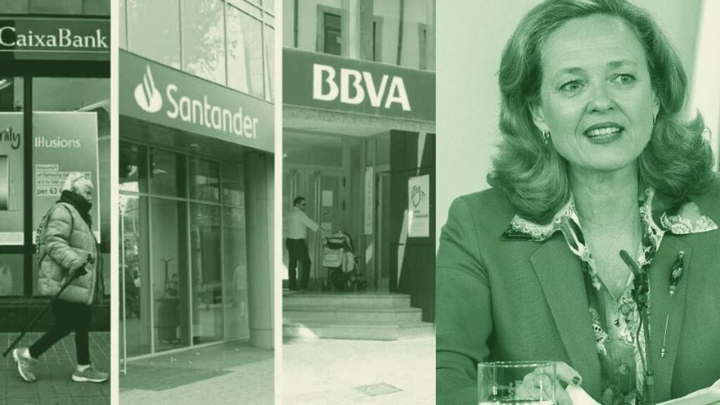 La vicepresidenta, Nadia Calviño.