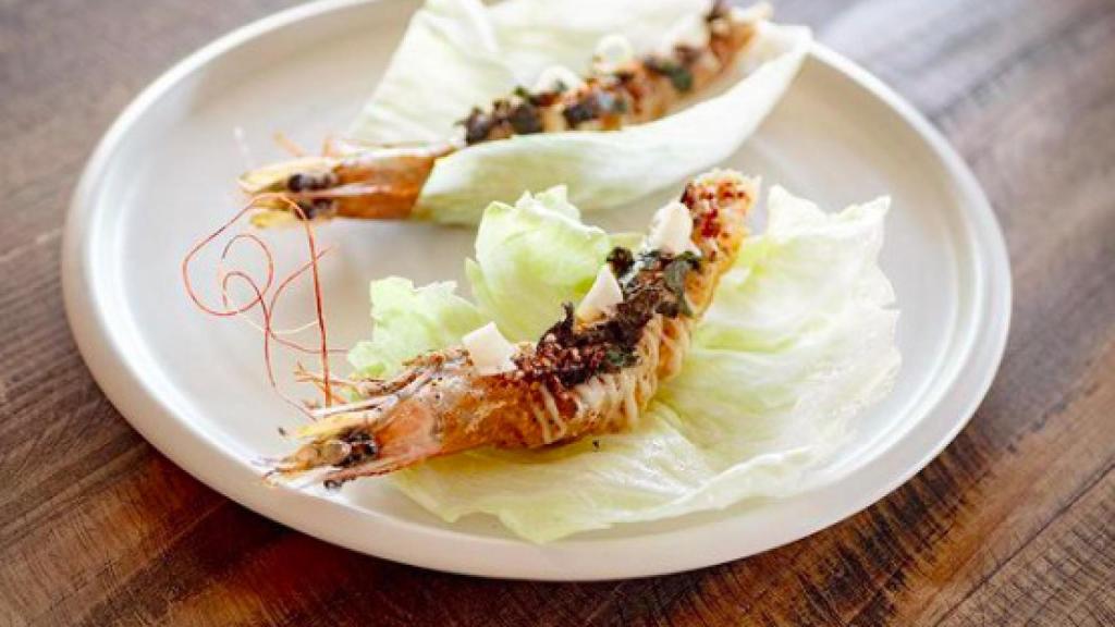 Taco de camarones Mestixa
