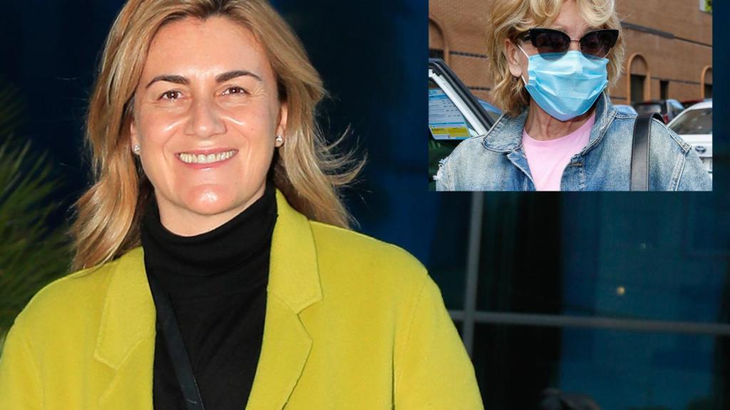 Carlota Corredera junto a Mila Ximénez en montaje de JALEOS.