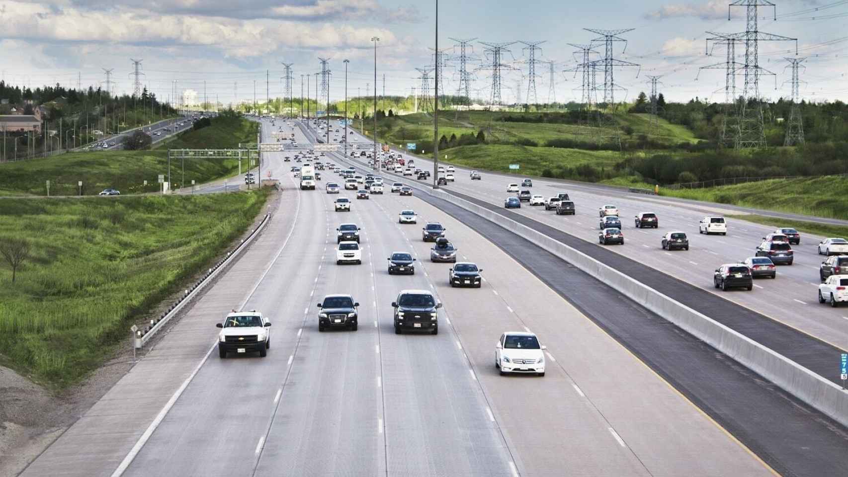 Autopista 407 en Canadá.