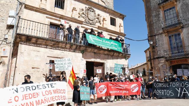 Manifestación por una sanidad rural digna