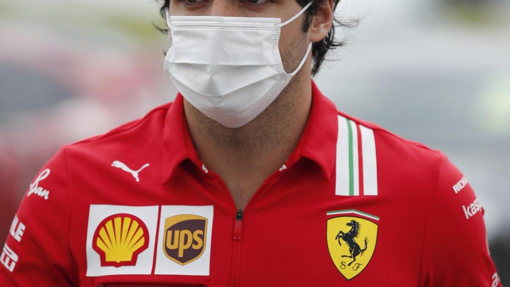 Carlos Sainz Jr., en el Gran Premio de Silverston de Fórmula 1
