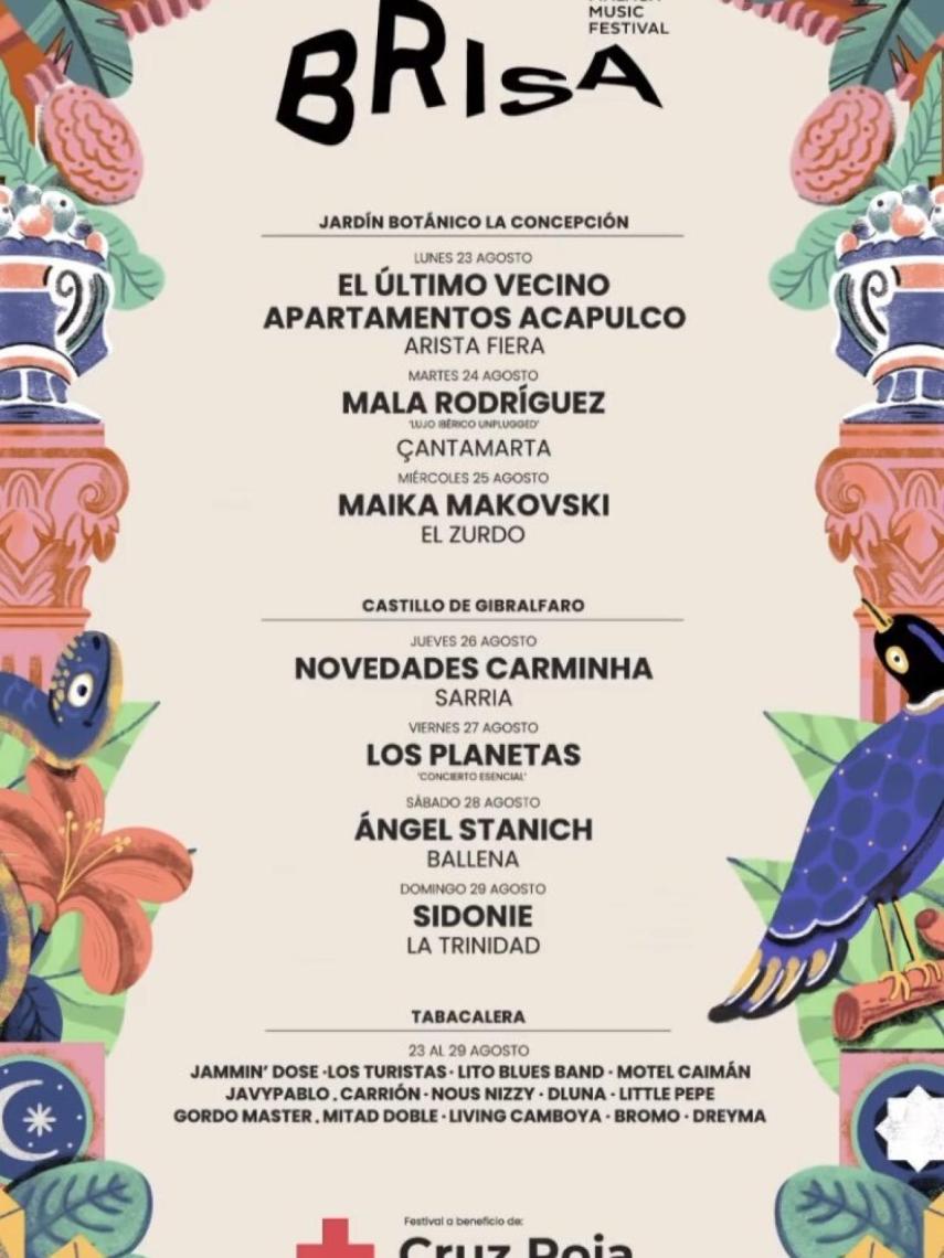Cartel del Brisa Festival 2021.