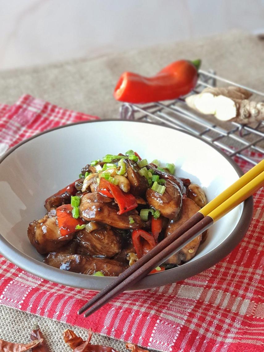 Pollo Kung Pao, una receta china muy rápida y fácil