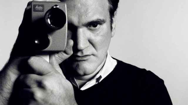 Quentin Tarantino, armado con una Leica.