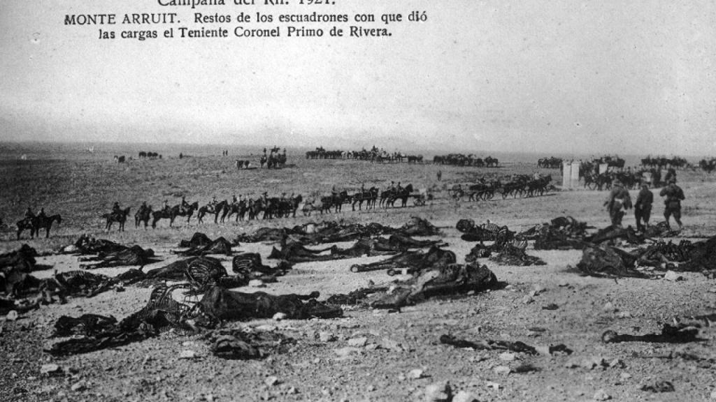 Españoles muertos en Monte Arruit.