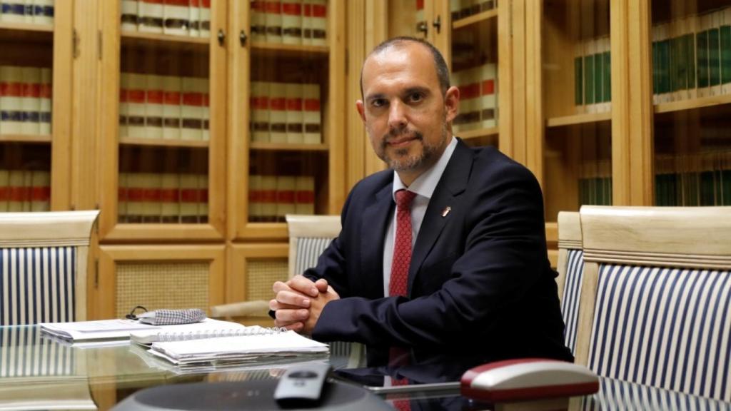 Pablo Bellido, presidente de las Cortes de Castilla-La Mancha
