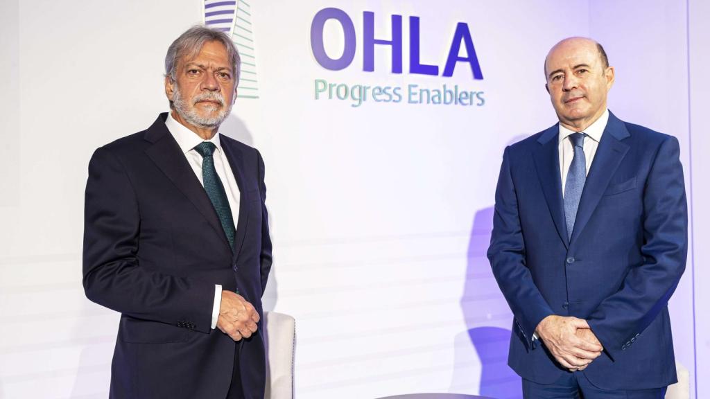 Luis Amodio, presidente de OHLA, y José Antonio Fernández Gallar, CEO.