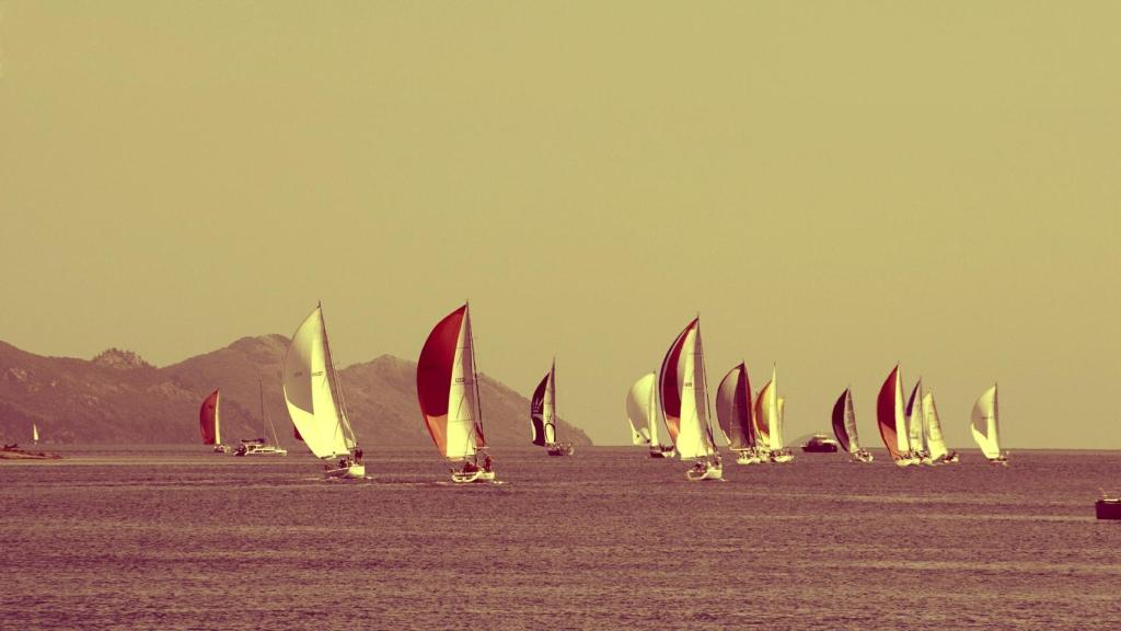 Una regata en una imagen de archivo.