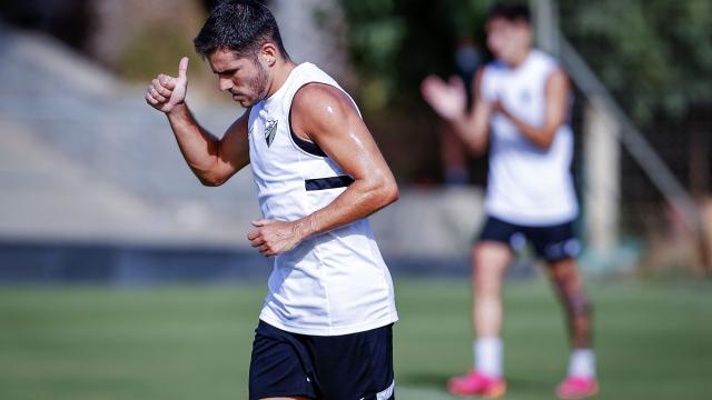 Jairo, jugador del Málaga CF.