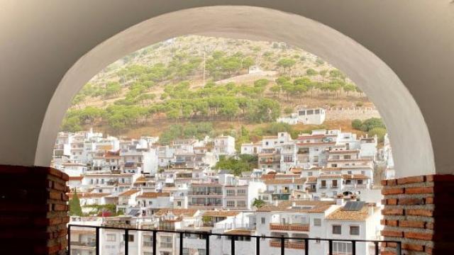 Una vista de Mijas.