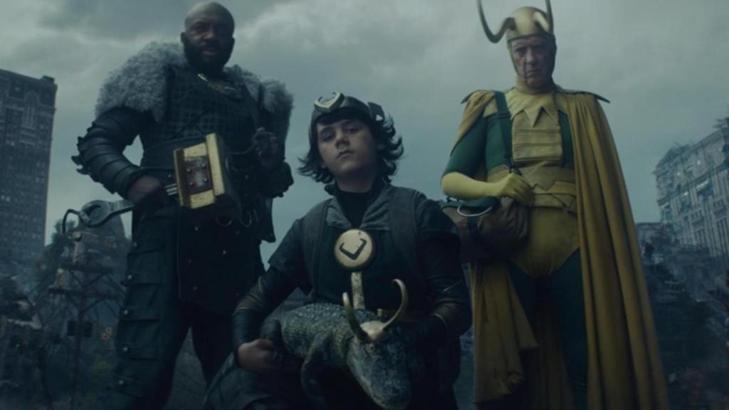Cuatro variantes de 'Loki'.