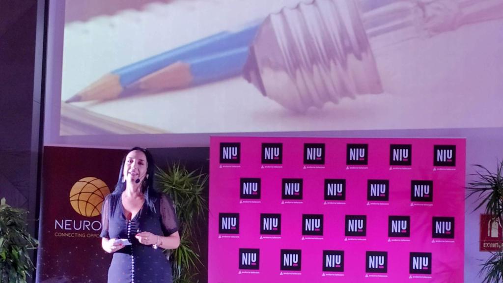 Juana Ramírez, fundadora y CEO del Grupo Sohin, durante su participación en el evento.