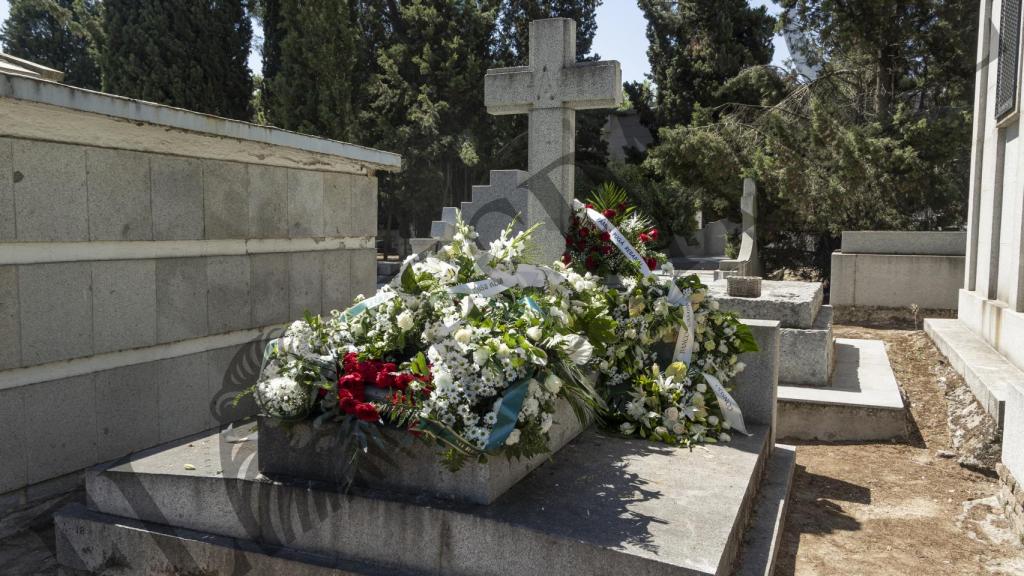 Imagen del panteón donde descansan los retos del padre de Ana Torroja.