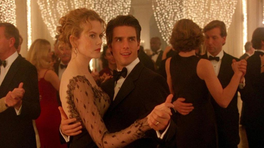 'Eyes wide shut'.