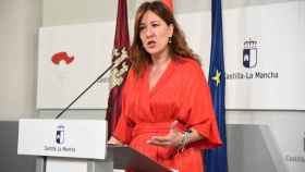 Blanca Fernández, consejera portavoz del Gobierno de Castilla-La Mancha, en una imagen de este miércoles